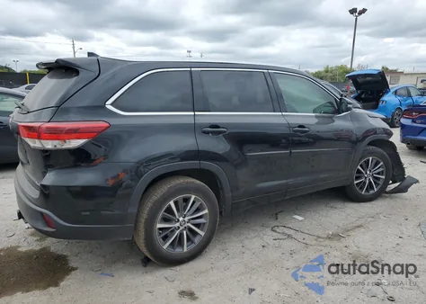2018 Toyota Highlander Se из США, поврежденный, VIN 5TDKZRFH5JS533914